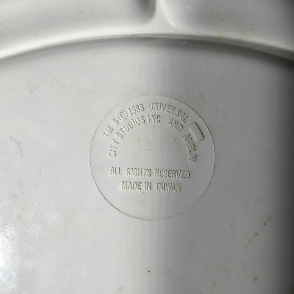 Vintage 1988 The Land Before Time Divided Plate Littlefoot Cera Ducky Melamine - Picture 5 of 7